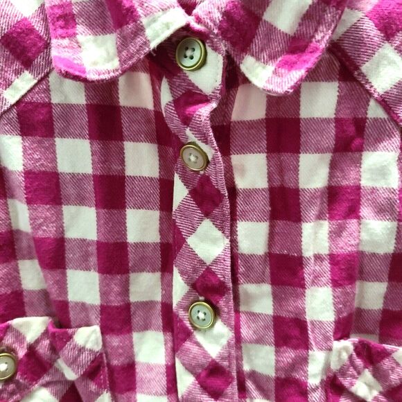 Bit & Bridle Womens Button-up Shirt Multicolor Size Medium 100% Cotton - Picture 9 of 12